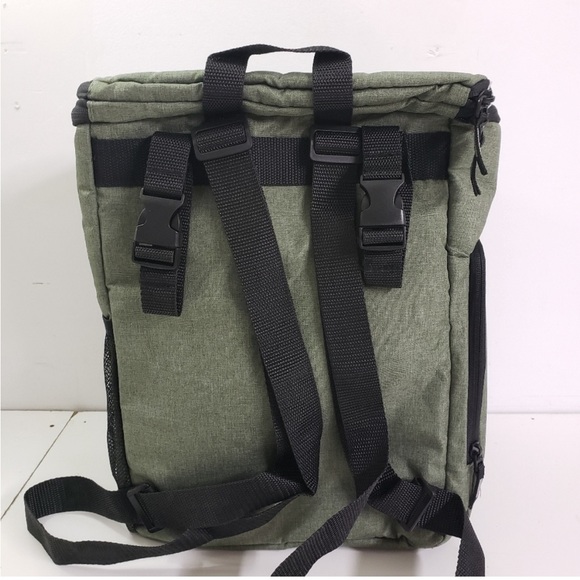 Fulton Bag Co. Diaper Bag Backpack with Removeable Jumpsack & Changing Pad New! - Picture 3 of 8